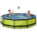 EXIT Lime zwembad - 360 x 76 cm - met filterpomp sfeerbeeld