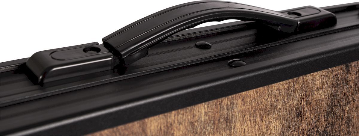 Bo-Camp Industrial Decatur 90 x 60 campingtafel - Zwart/houtlook