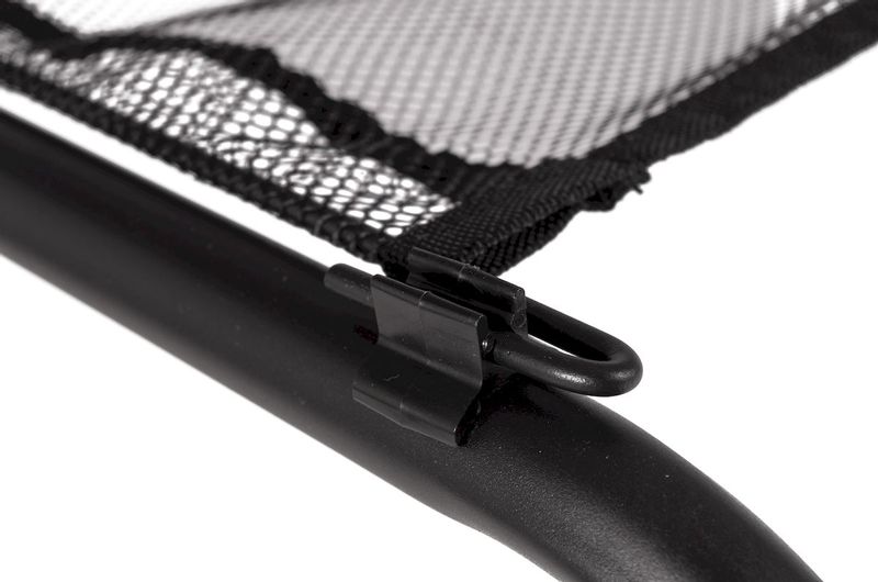 Bo-Camp Industrial Decatur 90 x 60 campingtafel - Zwart/houtlook