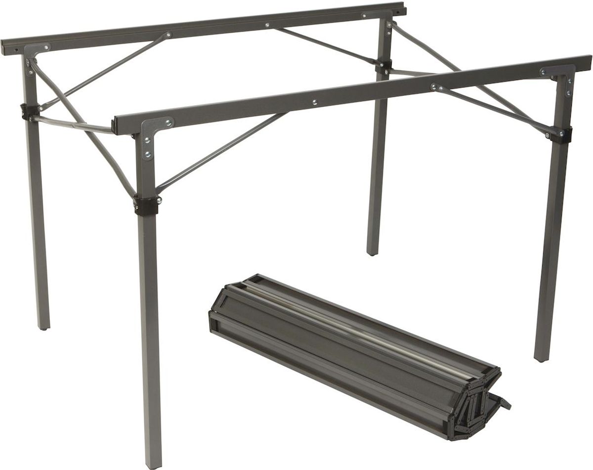 Bo-Camp Lamel Solid 105 x 70 campingtafel - Zwart