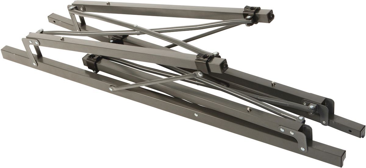 Bo-Camp Lamel Solid 105 x 70 campingtafel - Zwart