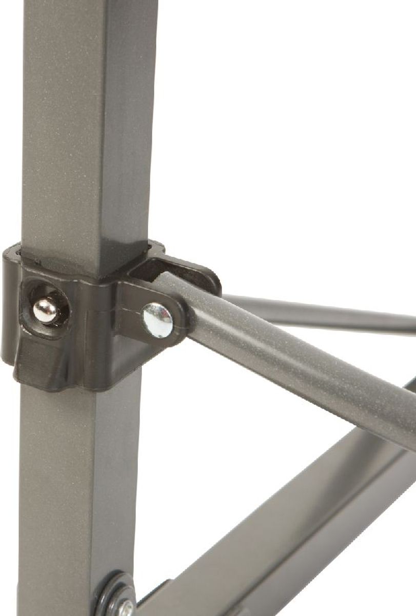 Bo-Camp Lamel Solid 105 x 70 campingtafel - Zwart