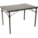 Bo-Camp Lamel Solid 105 x 70 campingtafel - Zwart