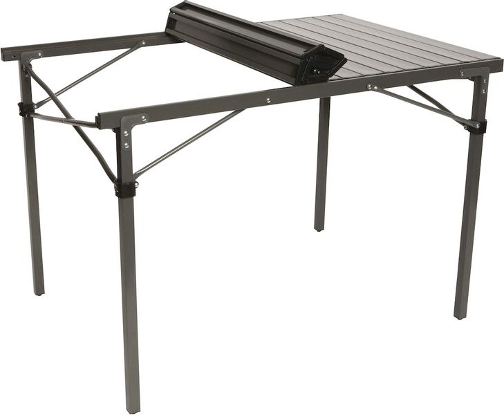 Bo-Camp Lamel Solid 105 x 70 campingtafel - Zwart