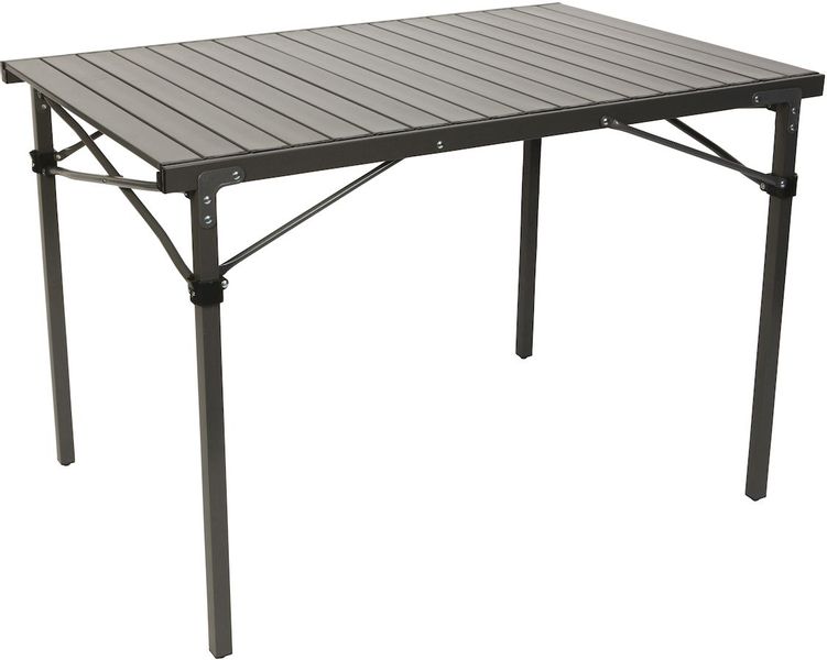 Bo-Camp Lamel Solid 105 x 70 campingtafel - Zwart