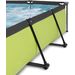 EXIT Lime zwembad - 220 x 150 x 65 cm - met filterpomp liner en frame