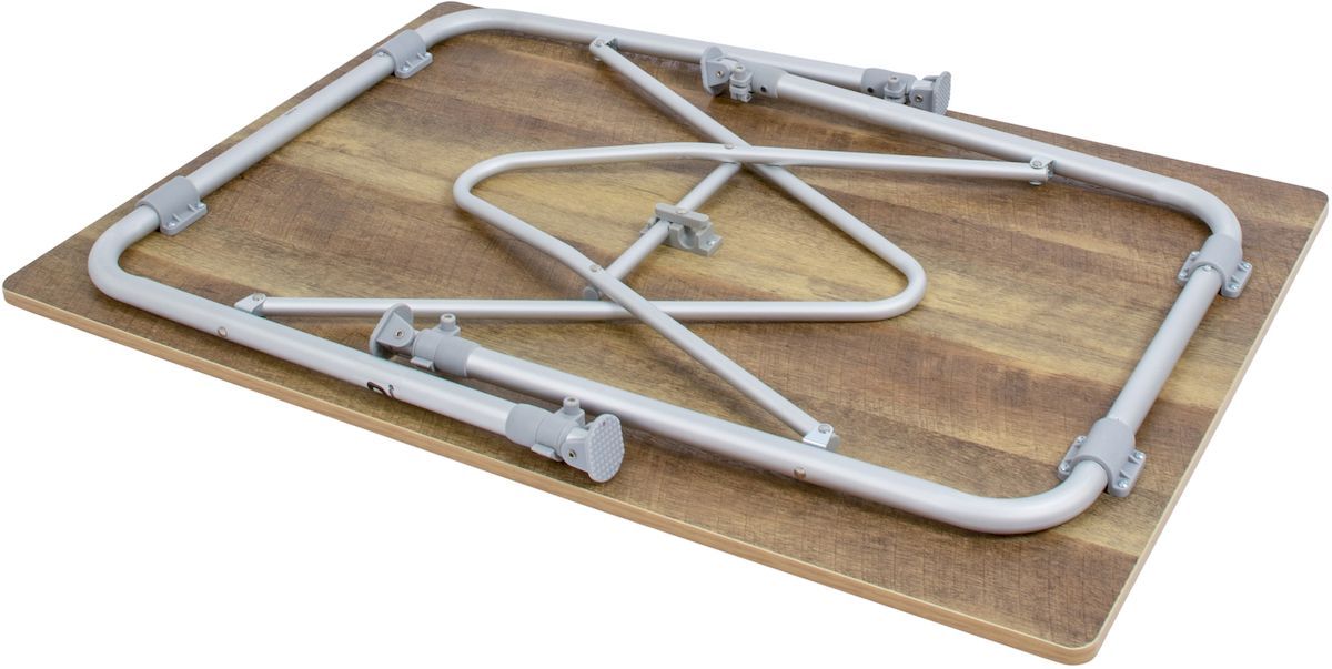 Bo-Camp Feather 100 x 68 cm campingtafel - Bruin