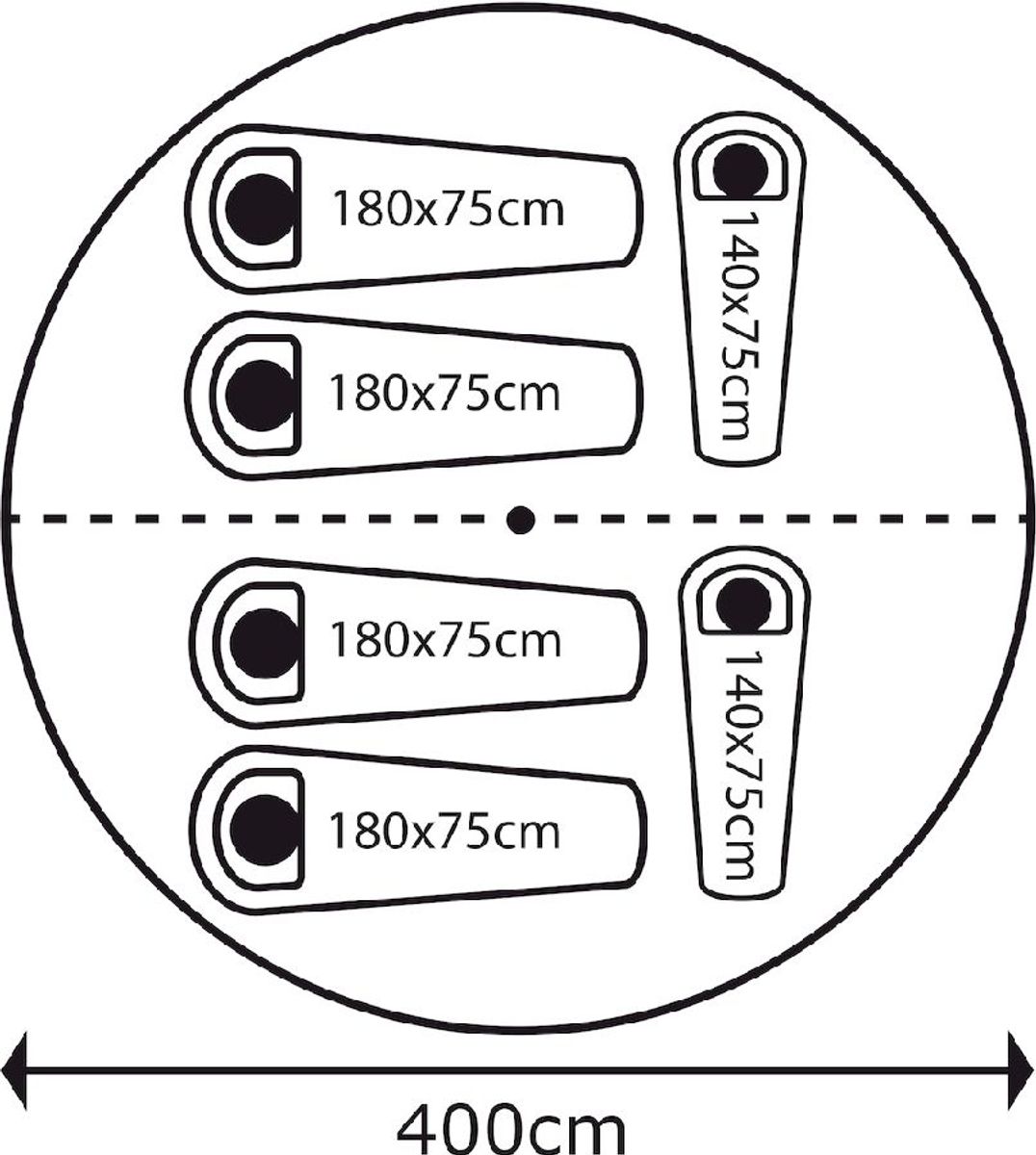 Bo-Camp Urban Outdoor Streeterville - 6 persoons