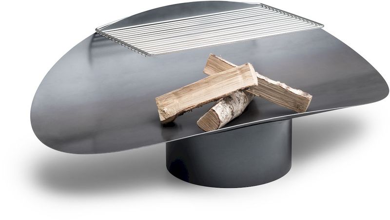 Höfats Ellipse Vuurschaal Grillrooster op Höfats Ellipse vuurschaal