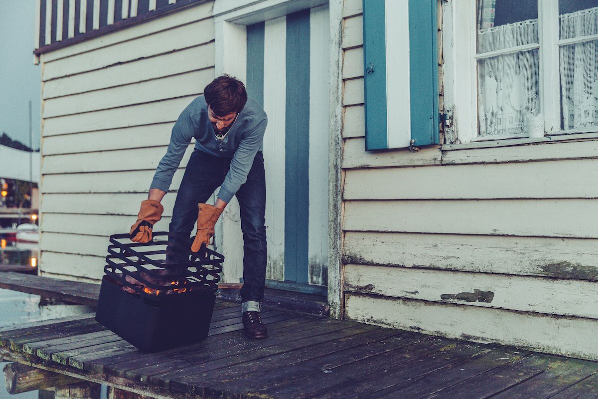 Höfats Handschoenen vuurschaal doven 1
