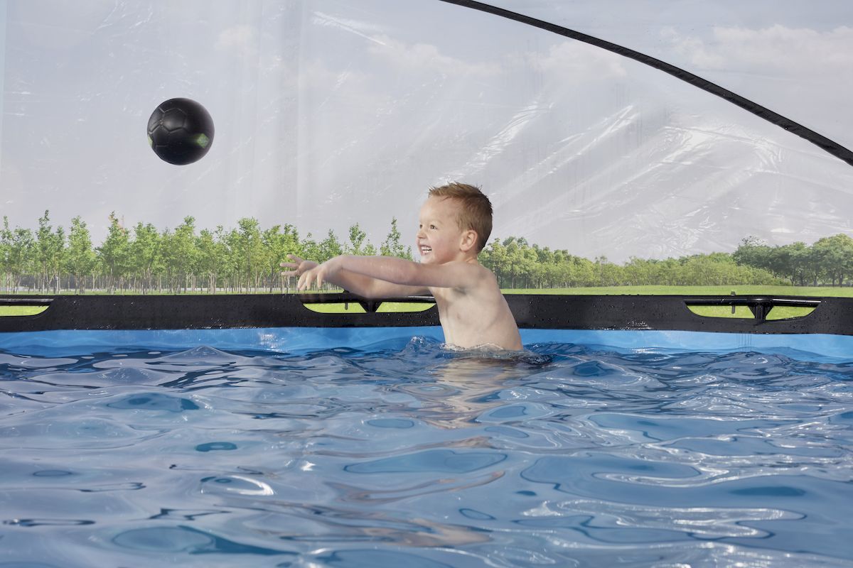 EXIT Zwembadoverkapping 360 cm kind met bal
