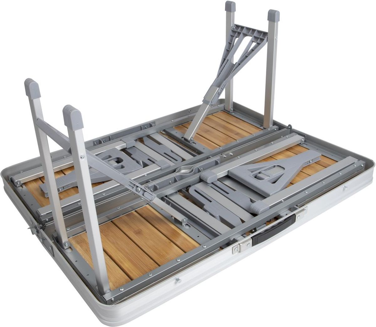 Bo-Camp 136 x 85 inklapbare picknicktafel - Bamboe