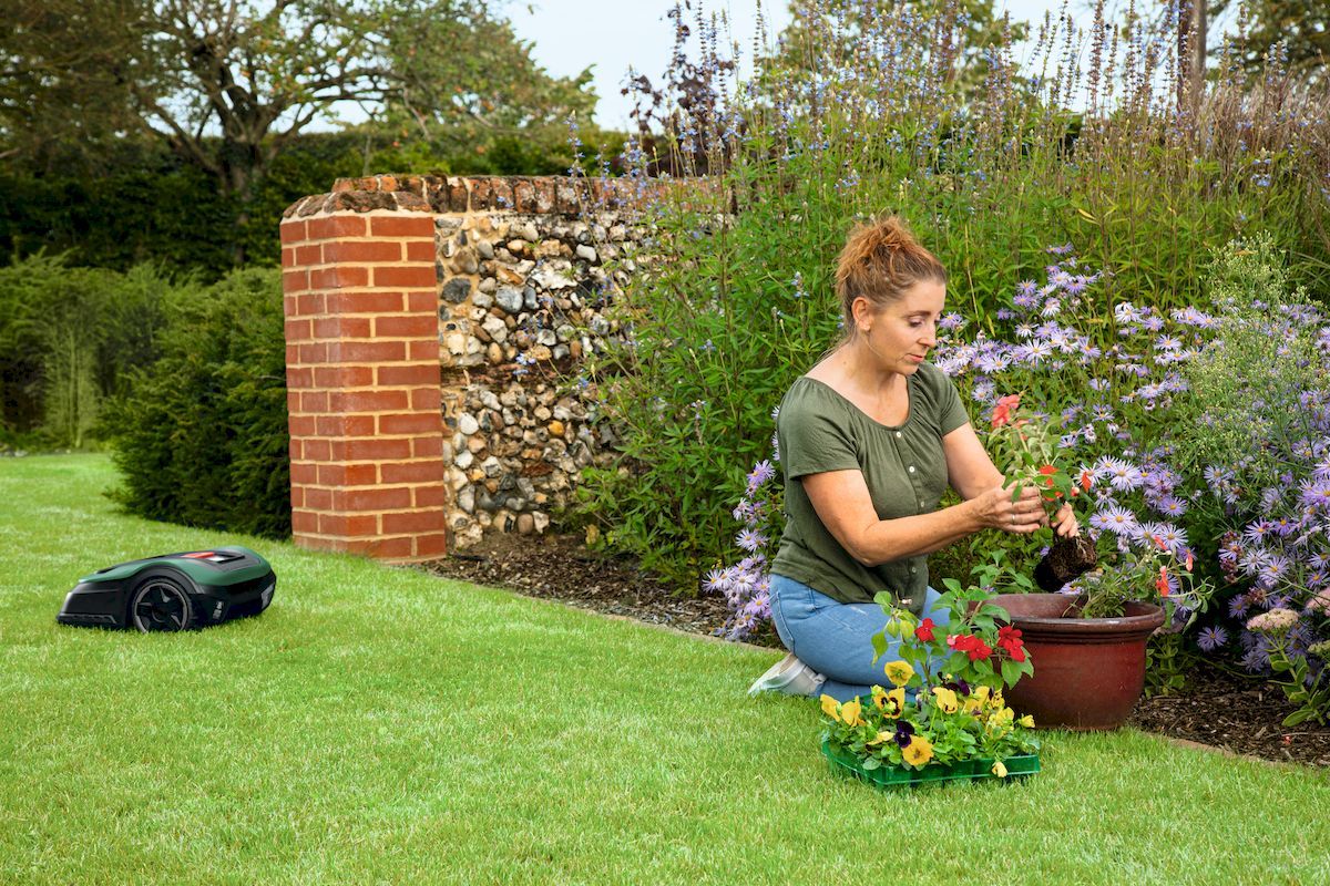 Bosch Indego M+ 700 robotmaaier sfeerbeeld