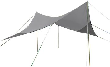 Bo-Camp Travel Tarp -  4-hoekig - 500 x 500 cm