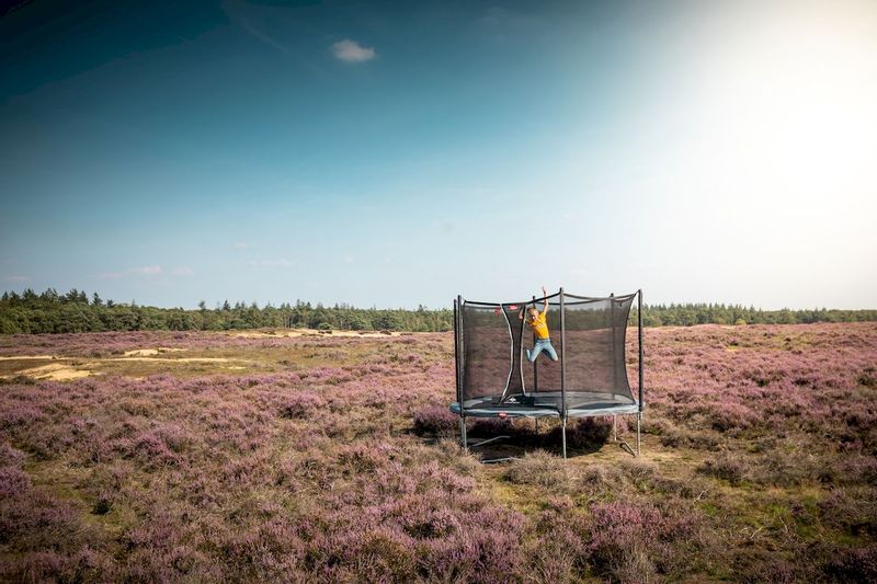 BERG Favorit Regular trampoline met net - Ø 200 cm - Grijs