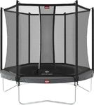 BERG Favorit Regular trampoline met net - Ø 270 cm - Grijs