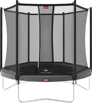 BERG Favorit Regular trampoline met net - Ø 270 cm - Grijs