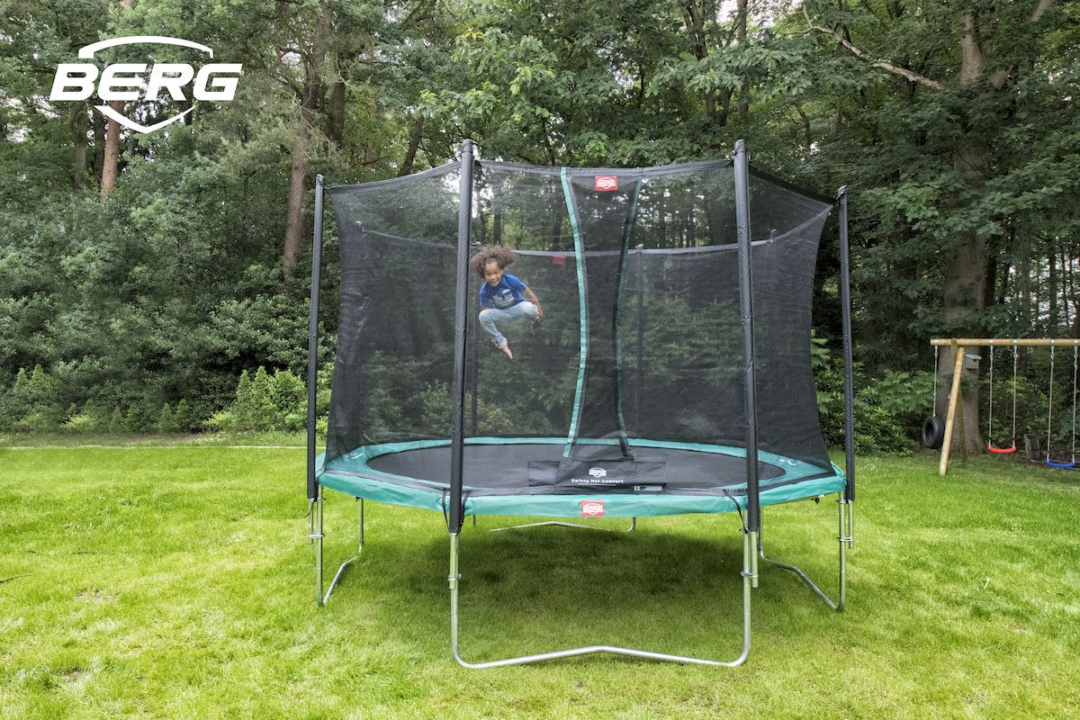 BERG Favorit Regular trampoline met net - Ø 380 cm - Groen