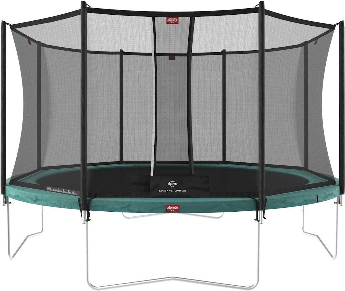 BERG Favorit Regular trampoline met net - Ø 380 cm - Groen