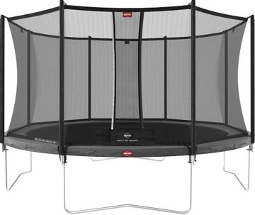 BERG Favorit Regular trampoline met net - Ø 380 cm - Grijs
