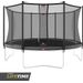BERG Favorit Regular trampoline met net - Ø 380 cm - Grijs