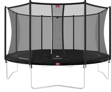 BERG Favorit Regular trampoline met net - Ø 430 cm - Zwart