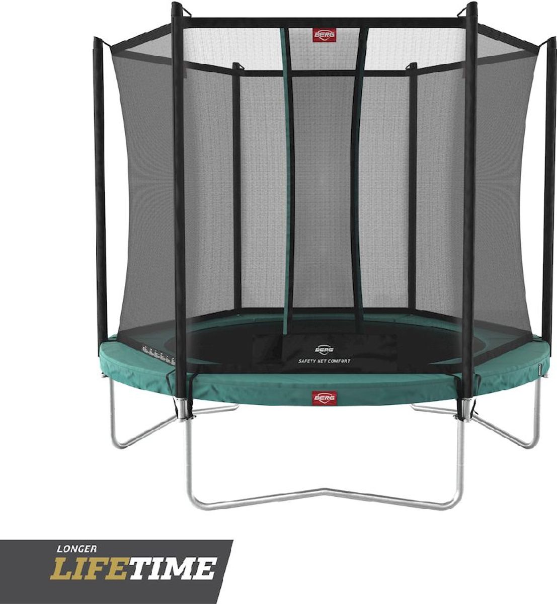 BERG Favorit Regular trampoline met net - Ø 330 cm - Groen