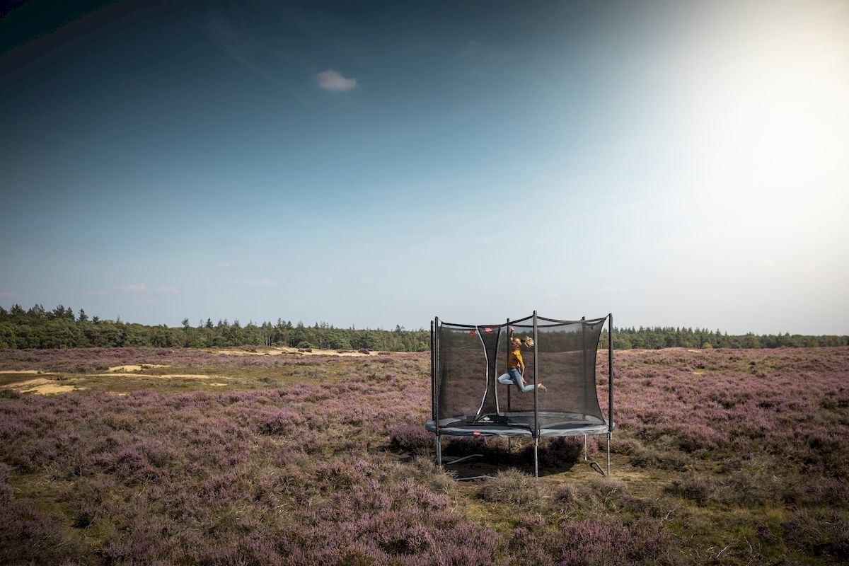 BERG Favorit Regular trampoline met net - Ø 330 cm - Grijs