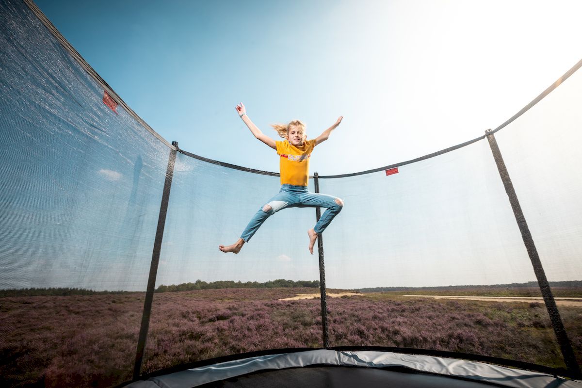 BERG Favorit Regular trampoline met net - Ø 330 cm - Grijs