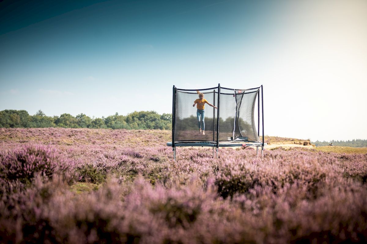 BERG Favorit Regular trampoline met net - Ø 330 cm - Grijs