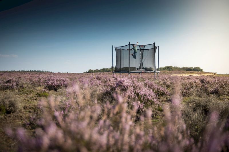 BERG Favorit Regular trampoline met net - Ø 330 cm - Grijs