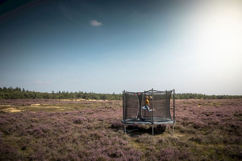 BERG Favorit Regular trampoline met net - Ø 330 cm - Grijs