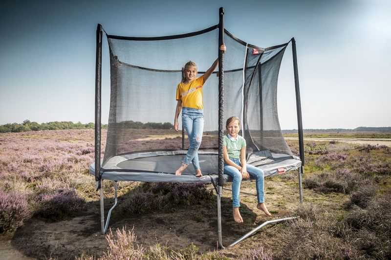BERG Favorit Regular trampoline met net - Ø 330 cm - Grijs