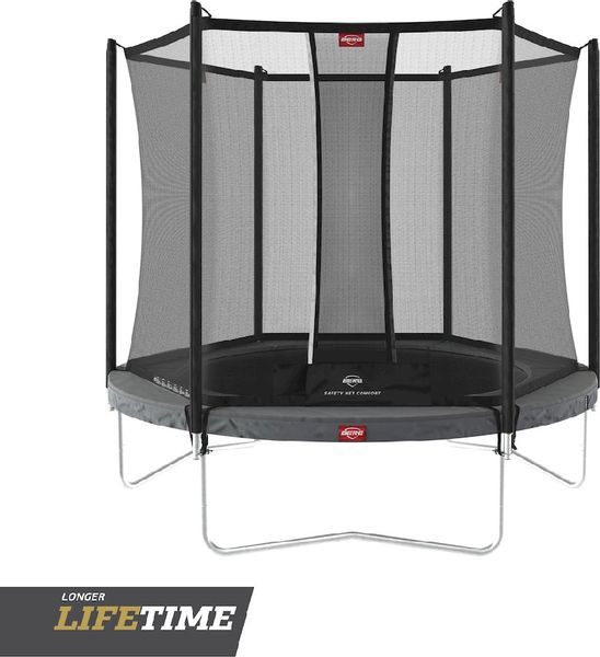 BERG Favorit Regular trampoline met net - Ø 330 cm - Grijs