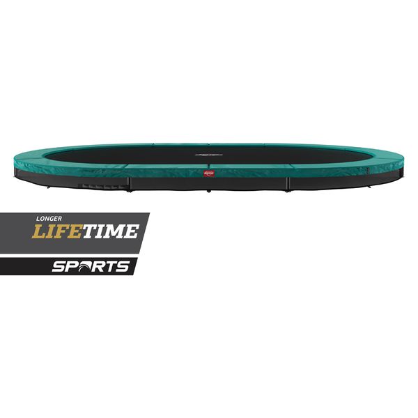 BERG Grand Favorit InGround 520 trampoline groen
