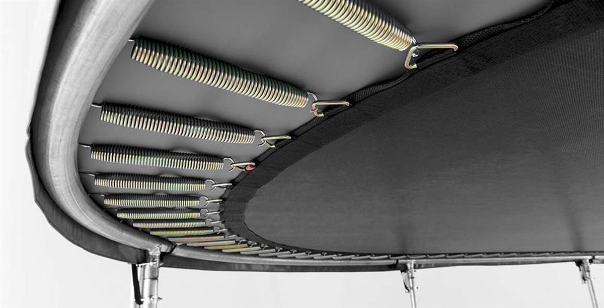 BERG Grand Favorit InGround 520 trampoline - grijs