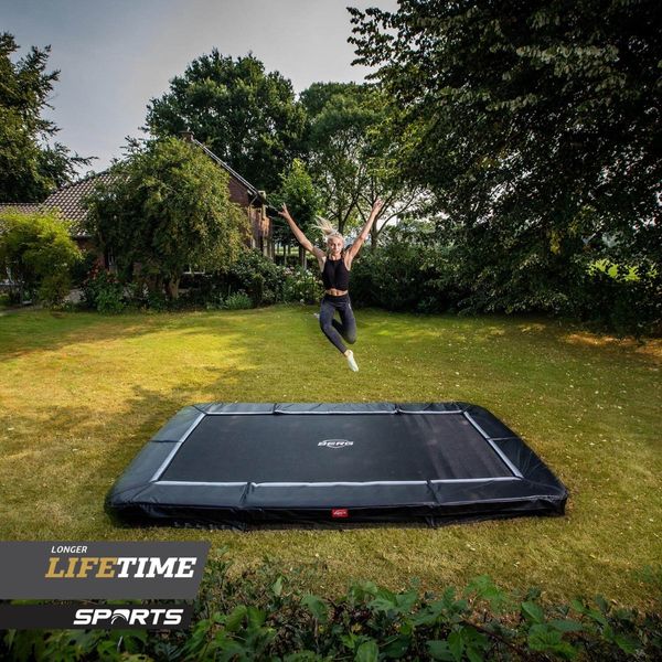 Licht Verlichting pad BERG Ultim Favorit InGround trampoline - 410 x 250 cm - Zwart