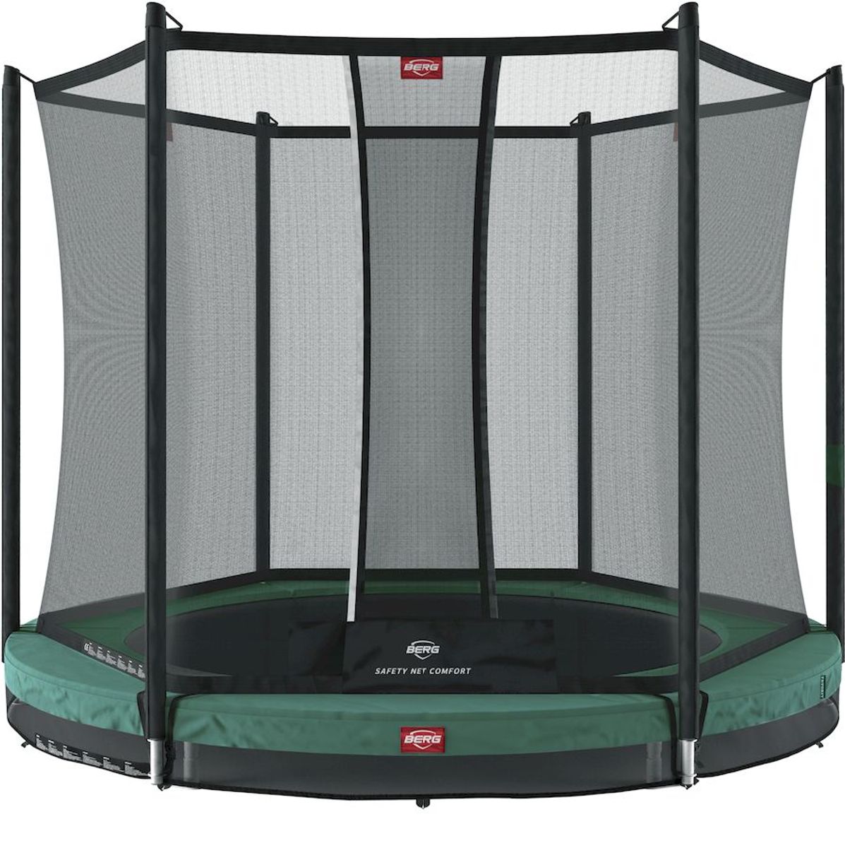 BERG Favorit InGround trampoline met net - Ø 330 cm - Groen