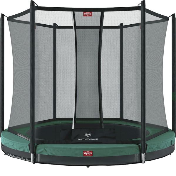 BERG Favorit InGround trampoline met net - Ø 330 cm - Groen