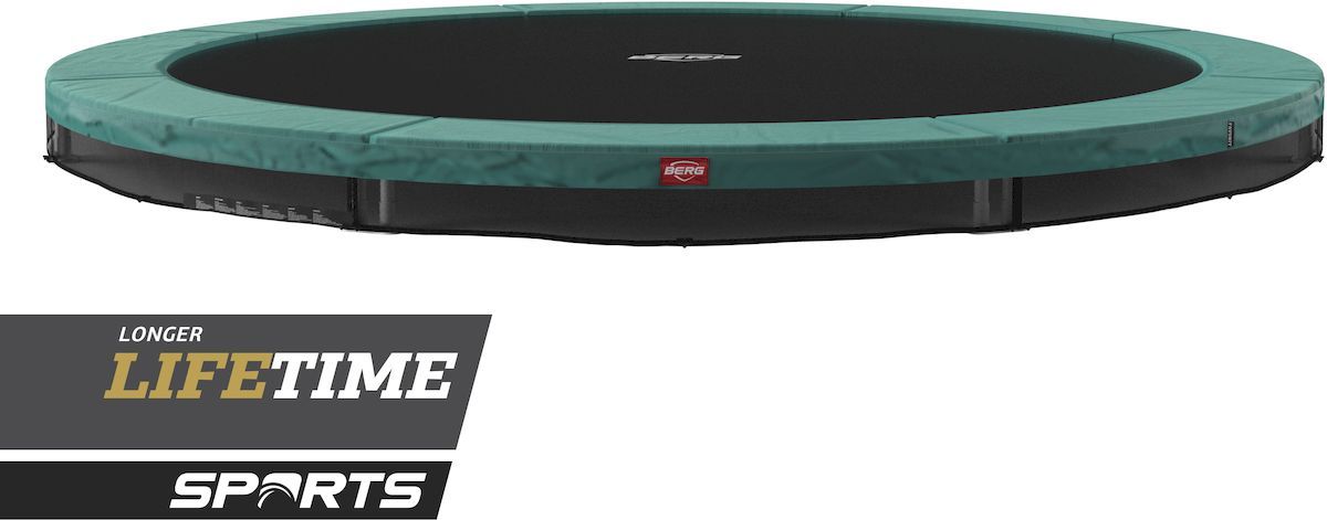 BERG Favorit InGround trampoline - Ø 380 cm - Groen