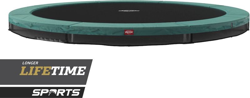 BERG Favorit InGround trampoline - Ø 430 cm - Groen