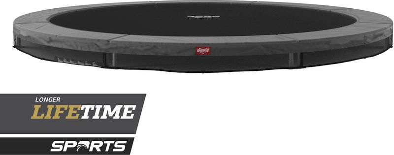 BERG Favorit InGround trampoline - Ø 430 cm - Grijs