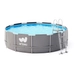 W'eau Steel Frame zwembad - 427 x 122 cm - met filterpomp en accessoires
