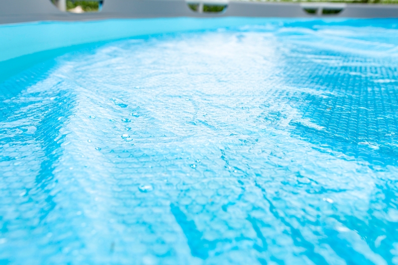 W'eau Steel Frame zwembad - 427 x 122 cm noppenfolie detail