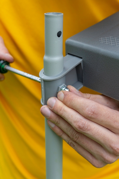 W'eau Steel Frame zwembad - 427 x 122 cm opbouw zwembadtrap