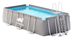 W'eau Steel Frame zwembad - 400 x 207 x 122 cm - met filterpomp en accessoires