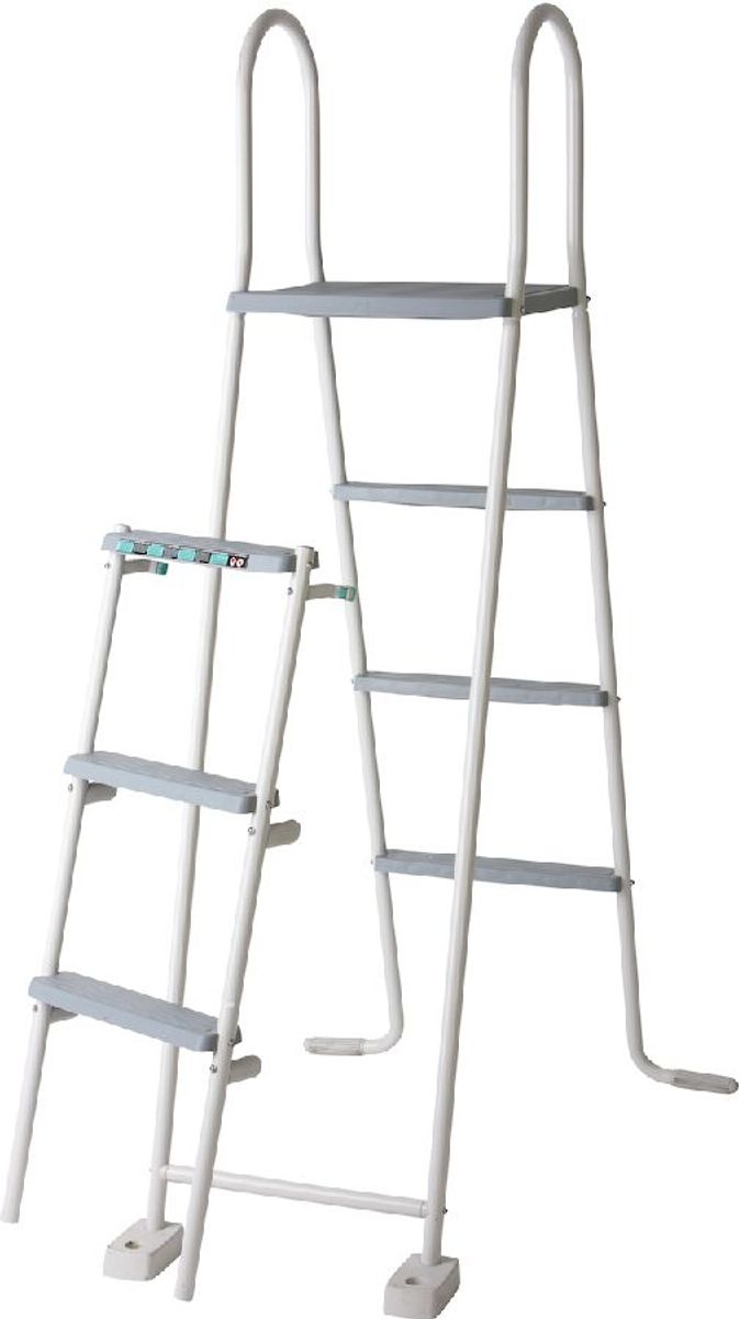 Swim & Fun Basic Pool metalen zwembad Ø460 x 120cm - zwembadtrap