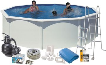 Toppy Swim & Fun Basic Pool metalen zwembad Ø460 x 120cm aanbieding