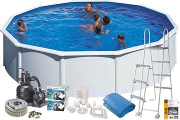 Toppy Swim & Fun Basic Pool metalen zwembad Ø550 x 120cm aanbieding