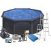 Swim & Fun Basic Pool metalen zwembad Ø350 x 120cm - Antraciet